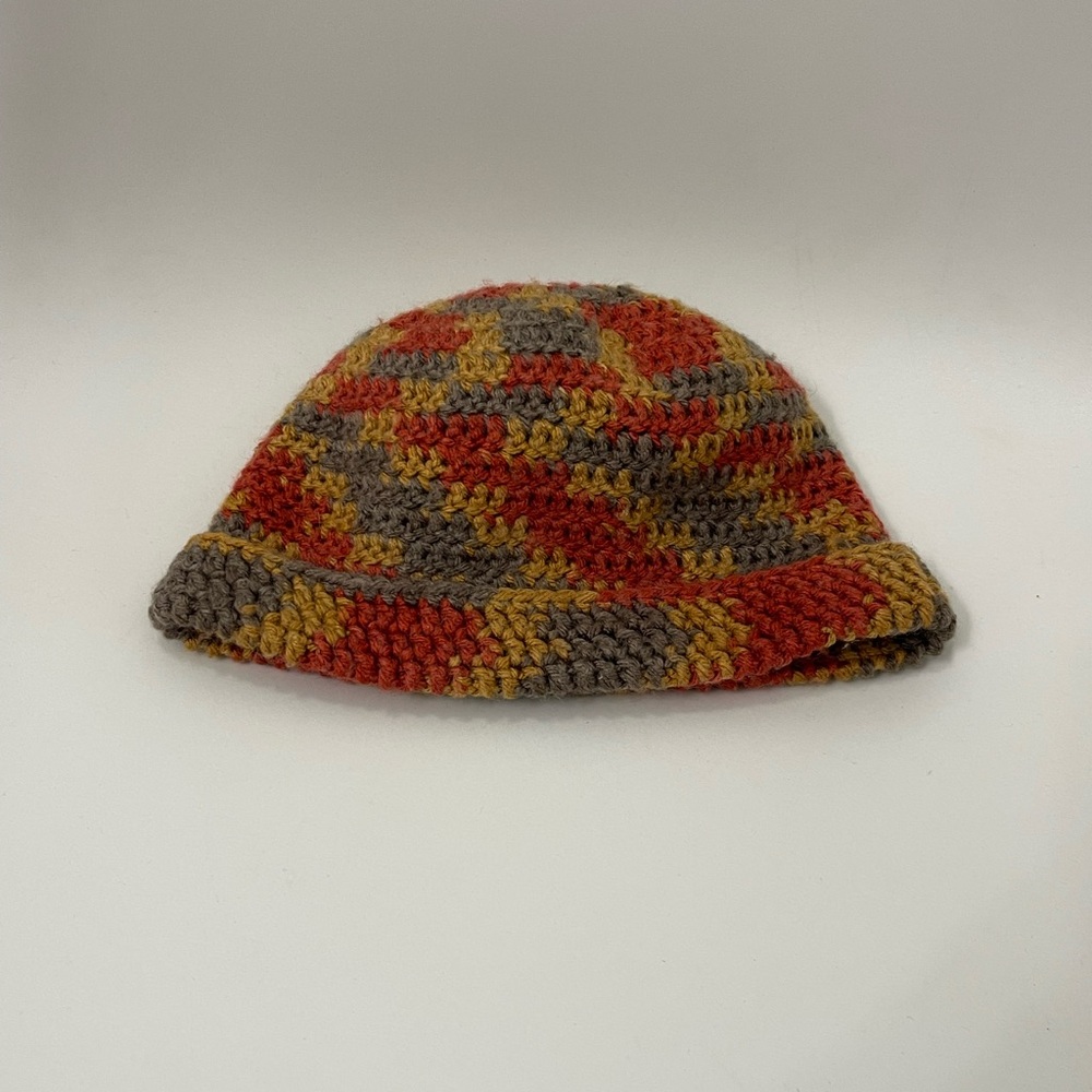 Multicolor Crochet Beanie